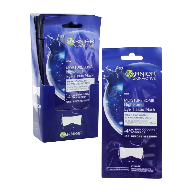 GARNIER MOISTURE BOMB TISSUE MASK NIGHT TIME x20