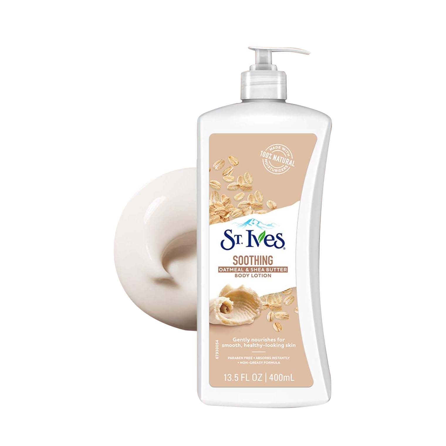 ST IVES OATMEAL & SHEA BUTTER BODY LOTION 400ml