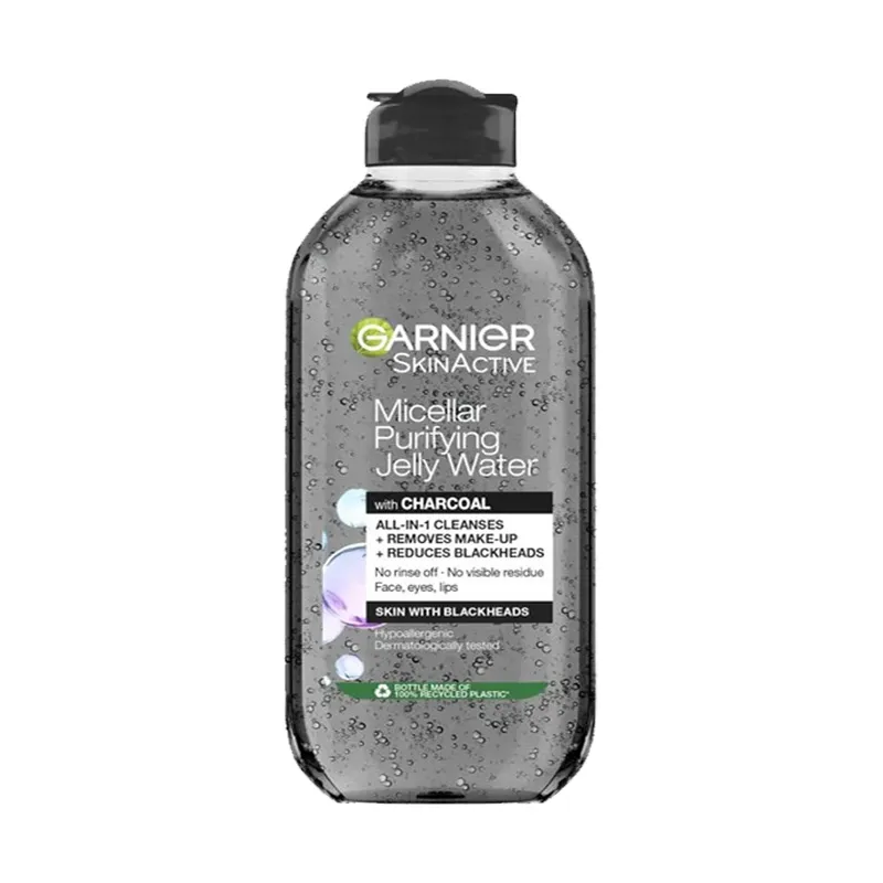 GARNIER MICELLAR JELLY WATER CHARCOAL 400ml x8