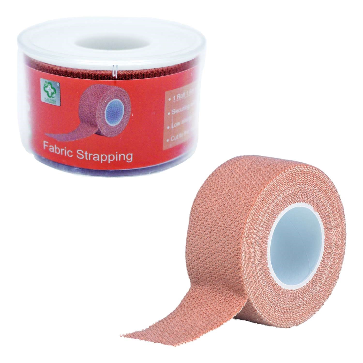 AE9 FABRIC ADHESIVE STRAPPING 1.6m x 2.5cm
