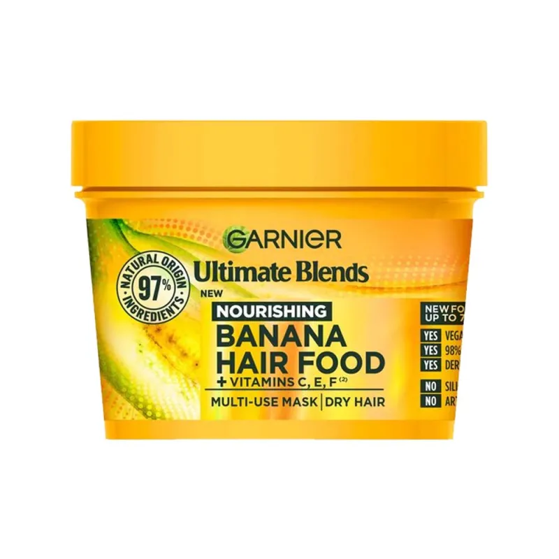 GARNIER ULTIMATE BLENDS BANANA HAIR FOOD 400ml