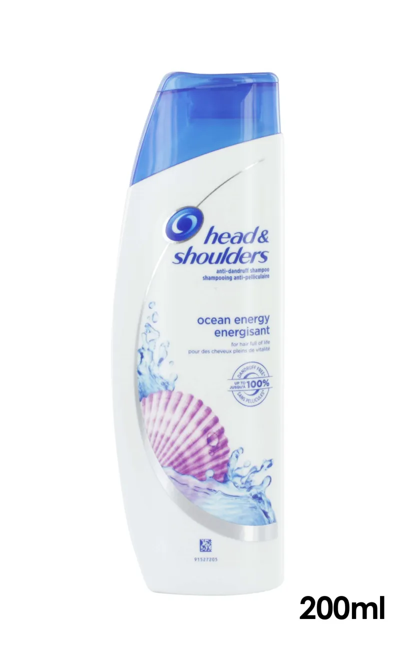 HEAD & SHOULDERs OCEAN SHAMPOO 200ml