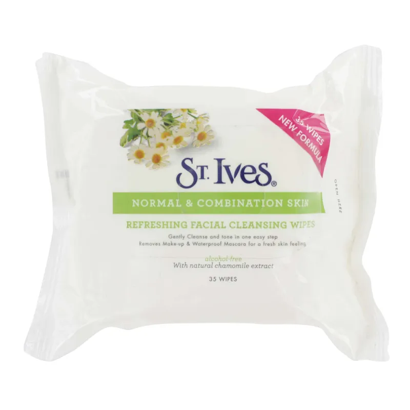 ST IVES 35 WIPES NORMAL SKIN***SPECIAL