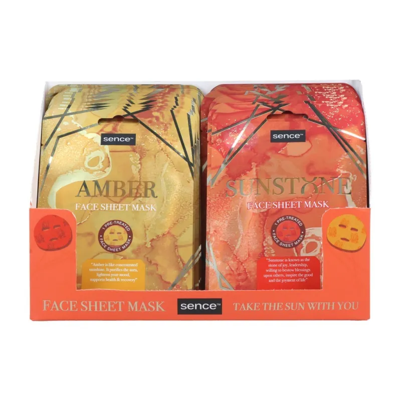 SENCE SOLAR ENERGY SHEET MASK x24