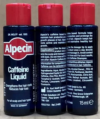 ALPECIN CAFFEINE LIQUID 15ml