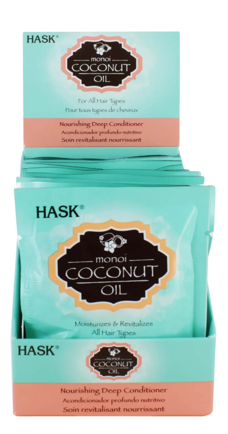 HASK COCONUT OIL SACHET X12