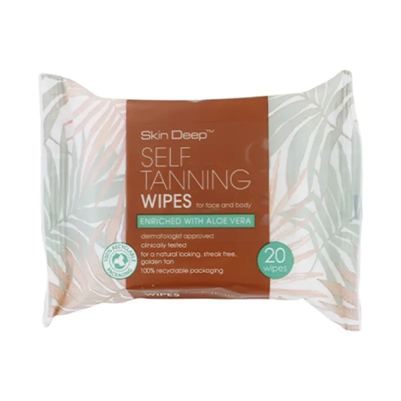 20s SKIN DEEP SELF TANNING WIPES