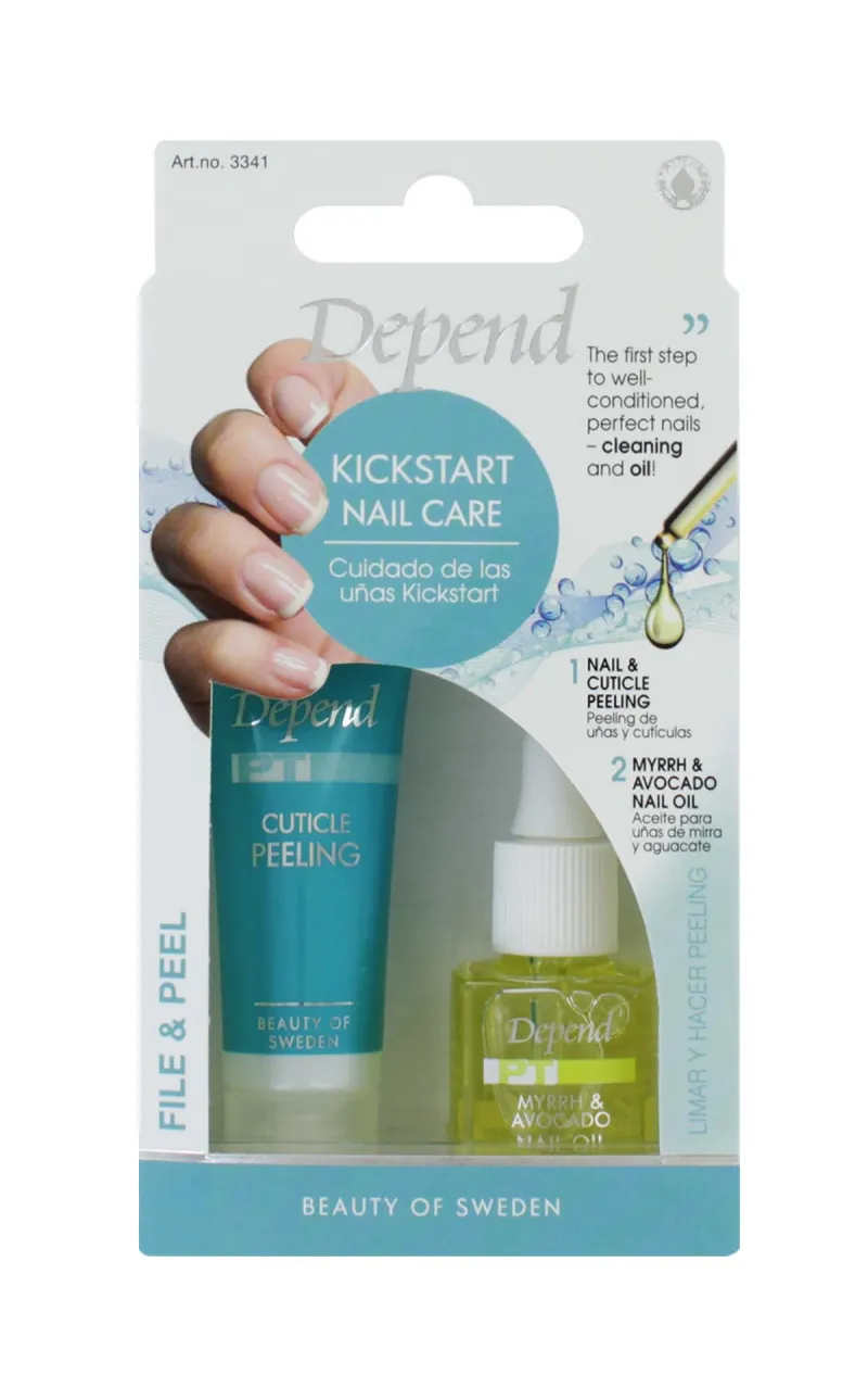 DEPEND KICKSTART NAIL CARE 3341