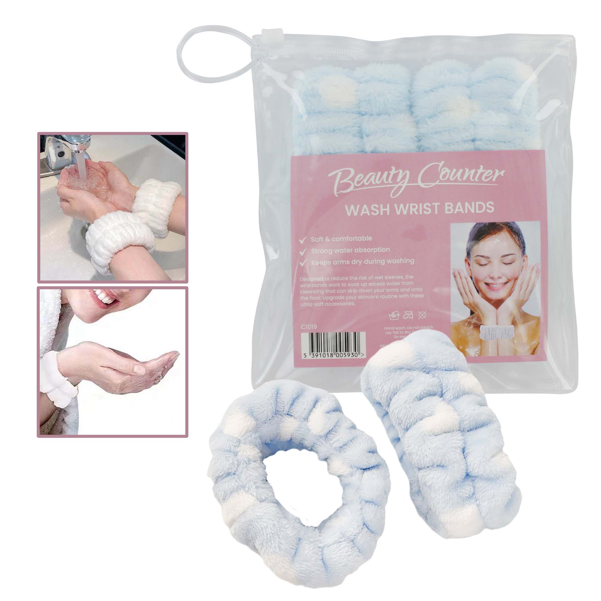 BEAUTY COUNTER WRIST WASH BANDS