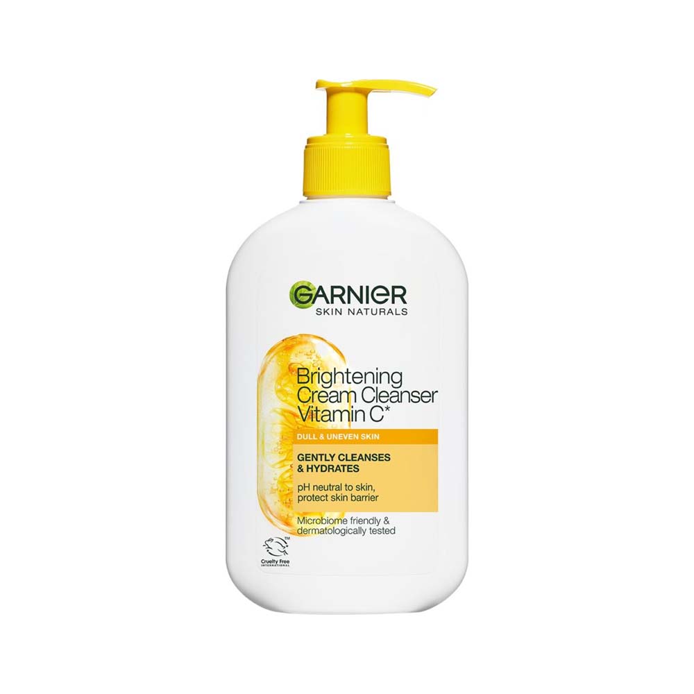 GARNIER SKIN ACTIVE VITAMIN C CREAM CLEANSER 250ml