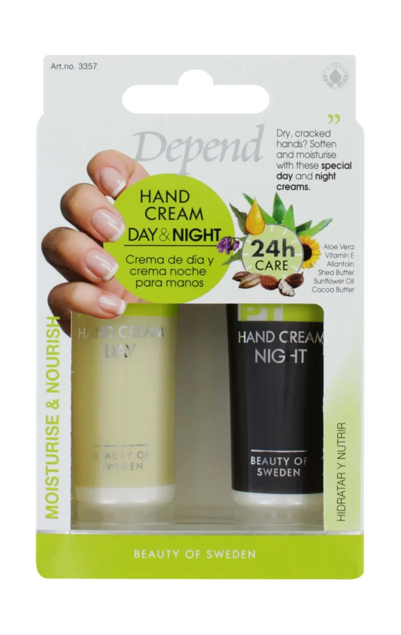 DEPEND HAND CREAM DAY/NIGHT 3357