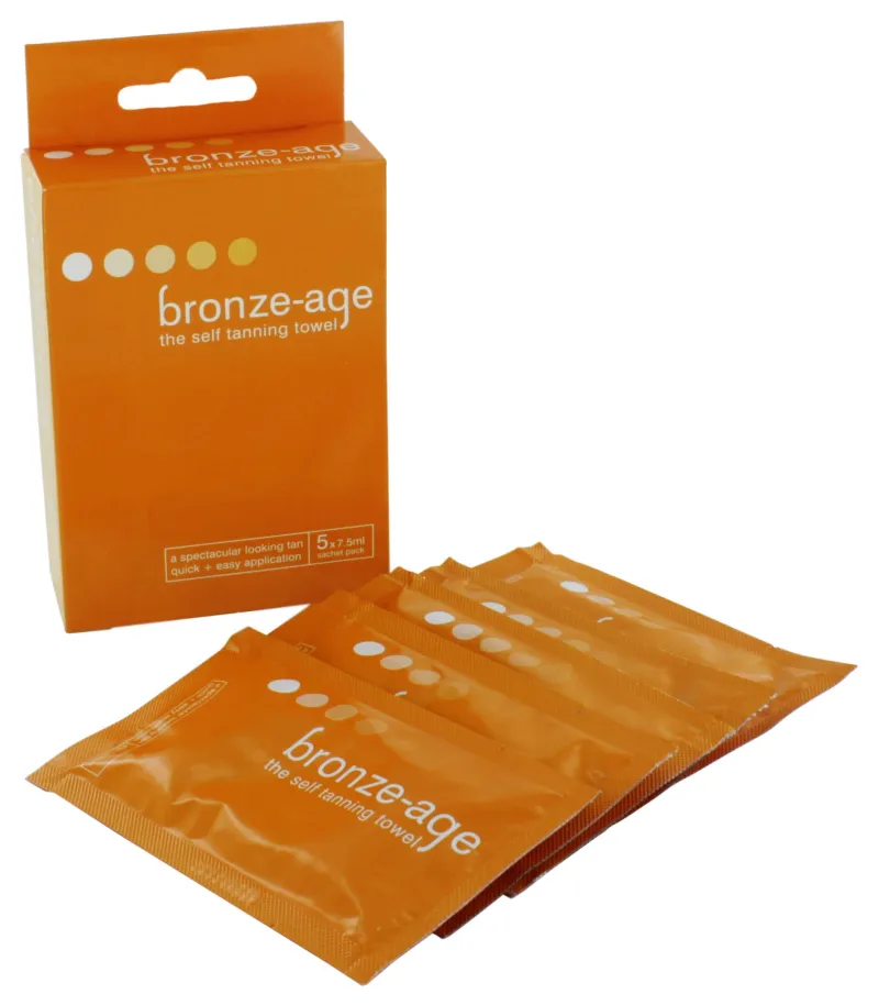 BRONZE AGE SELF TANNING SACHET 5s