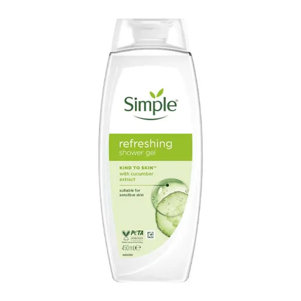 SIMPLE REFRESHING S/GEL 225ml