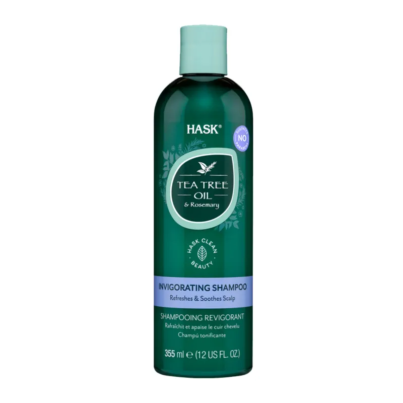 HASK TEA TREE & ROSEMARY SHAMPOO 355ml