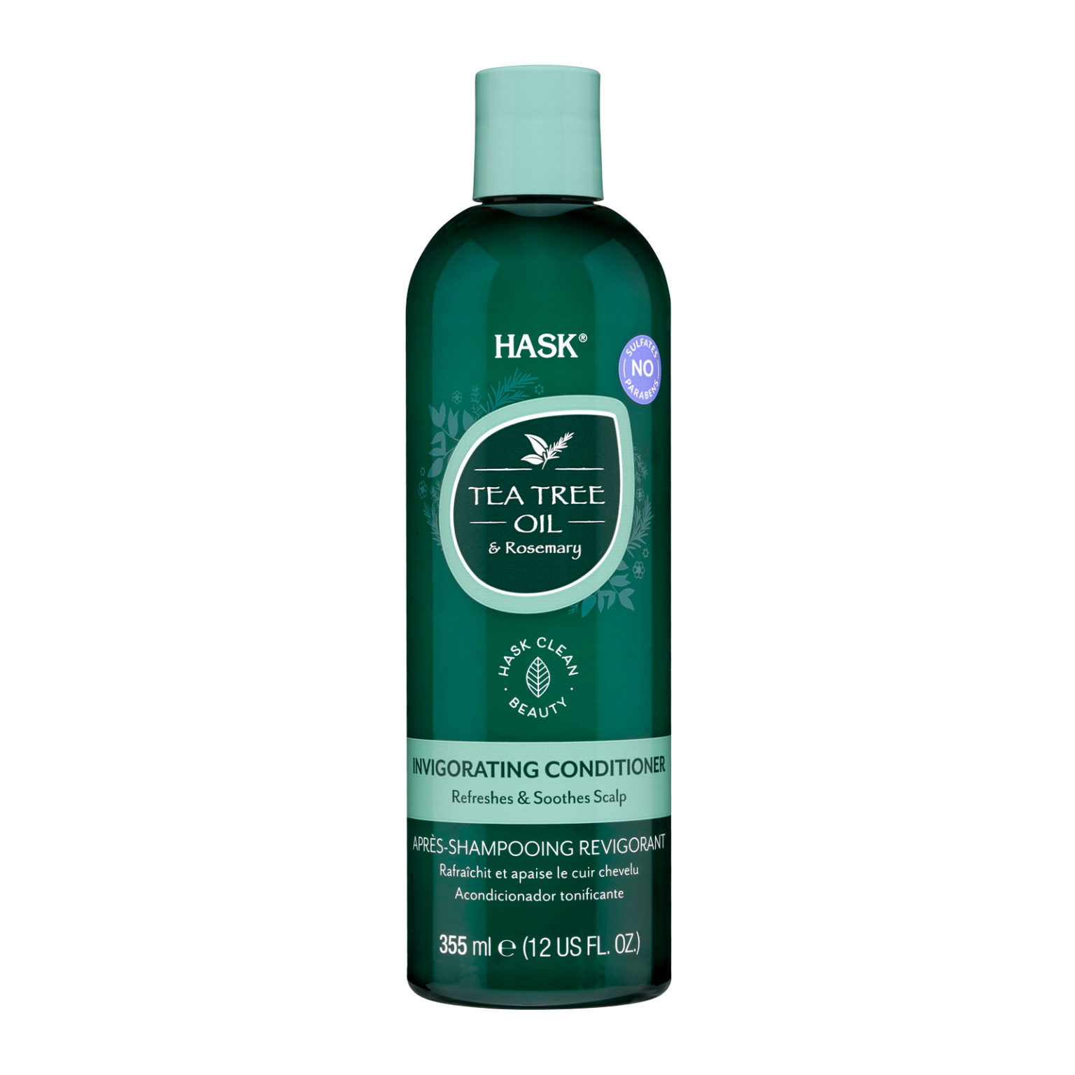 HASK TEA TREE & ROSEMARY CONDITIONER  355ml