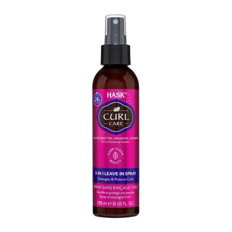 HASK CURL CARE 5 IN 1 LEAVE IN SPRAY 175ml
