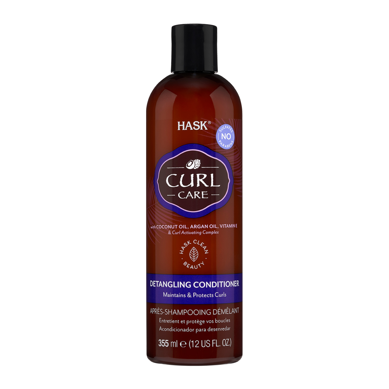 HASK CURL CARE CONDITIONER  355ML
