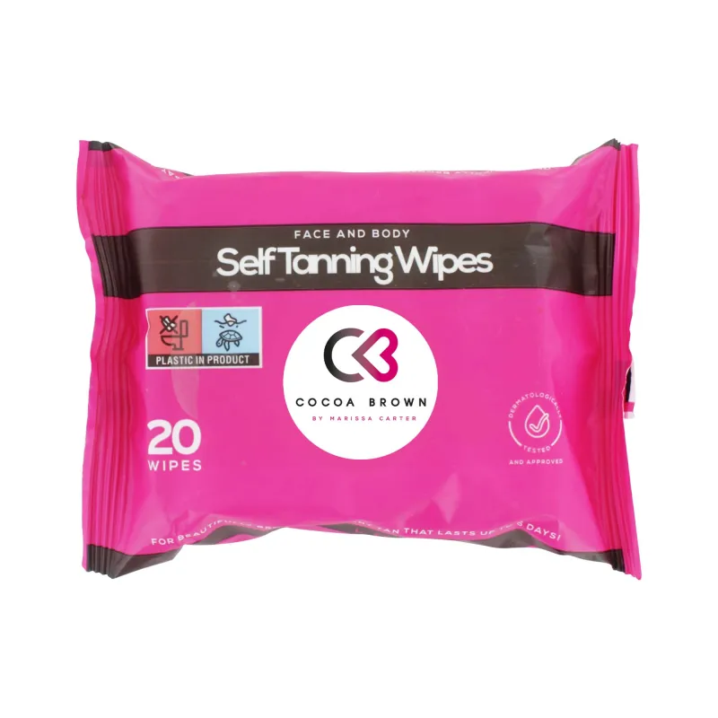 COCOA BROWN TANNING WIPES