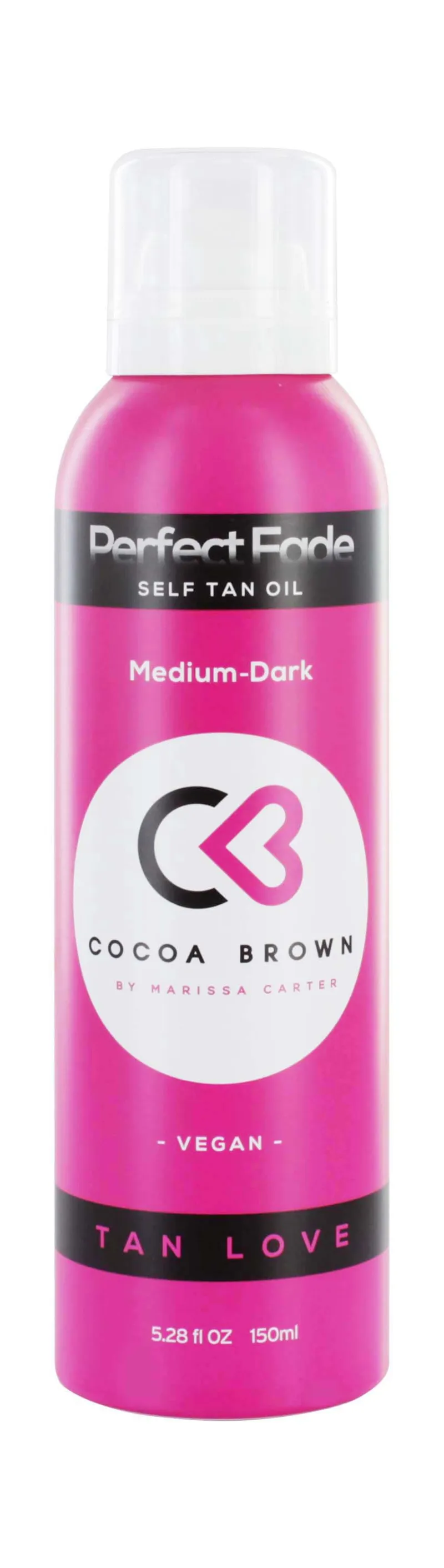 COCOA BROWN PERFECT FADE MED/DARK TANNING OIL 150ml SPRAY