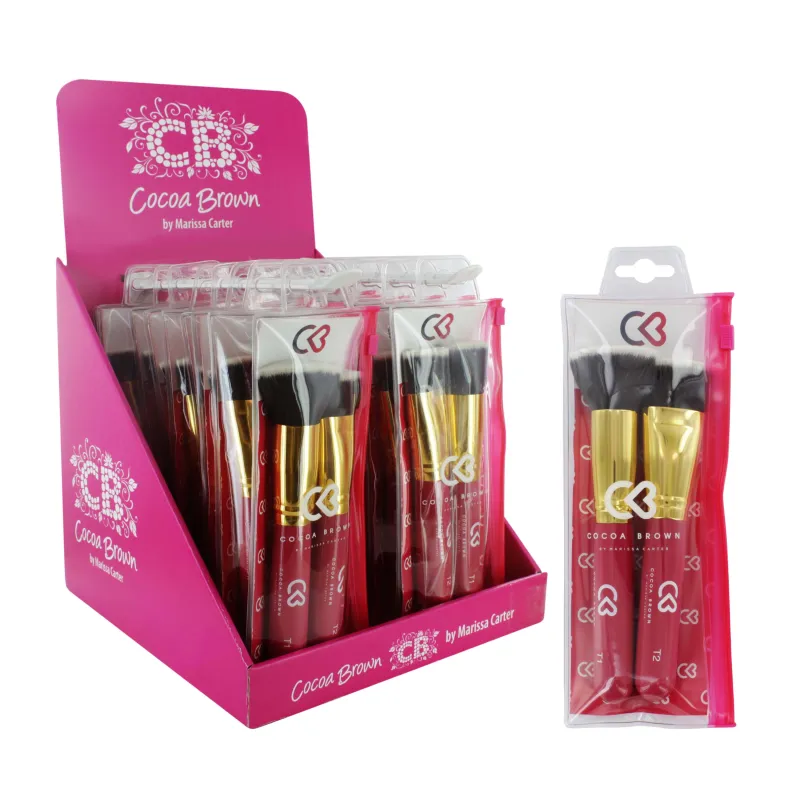 COCOA BROWN TONTOURING BRUSH SET