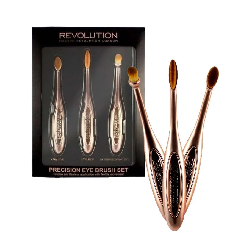 REVOLUTION PRECISION 3pce EYE BRUSH SET