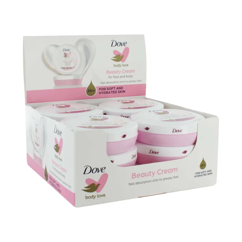 DOVE PINK BEAUTY CREAM 75ml disp x12