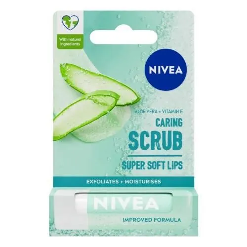 NIVEA  ALOE VERA LIP SCRUB STICK 4.8g