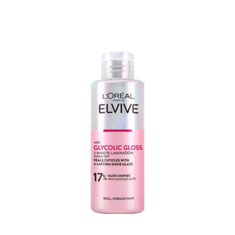 LOREAL ELVIVE GLYCOLIC GLOSS 5 MINUTE LAMINATION 200ml