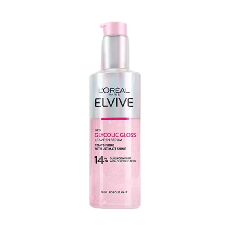 LOREAL ELVIVE GLYCOLIC GLOSS LEAVE IN SERUM 150ml