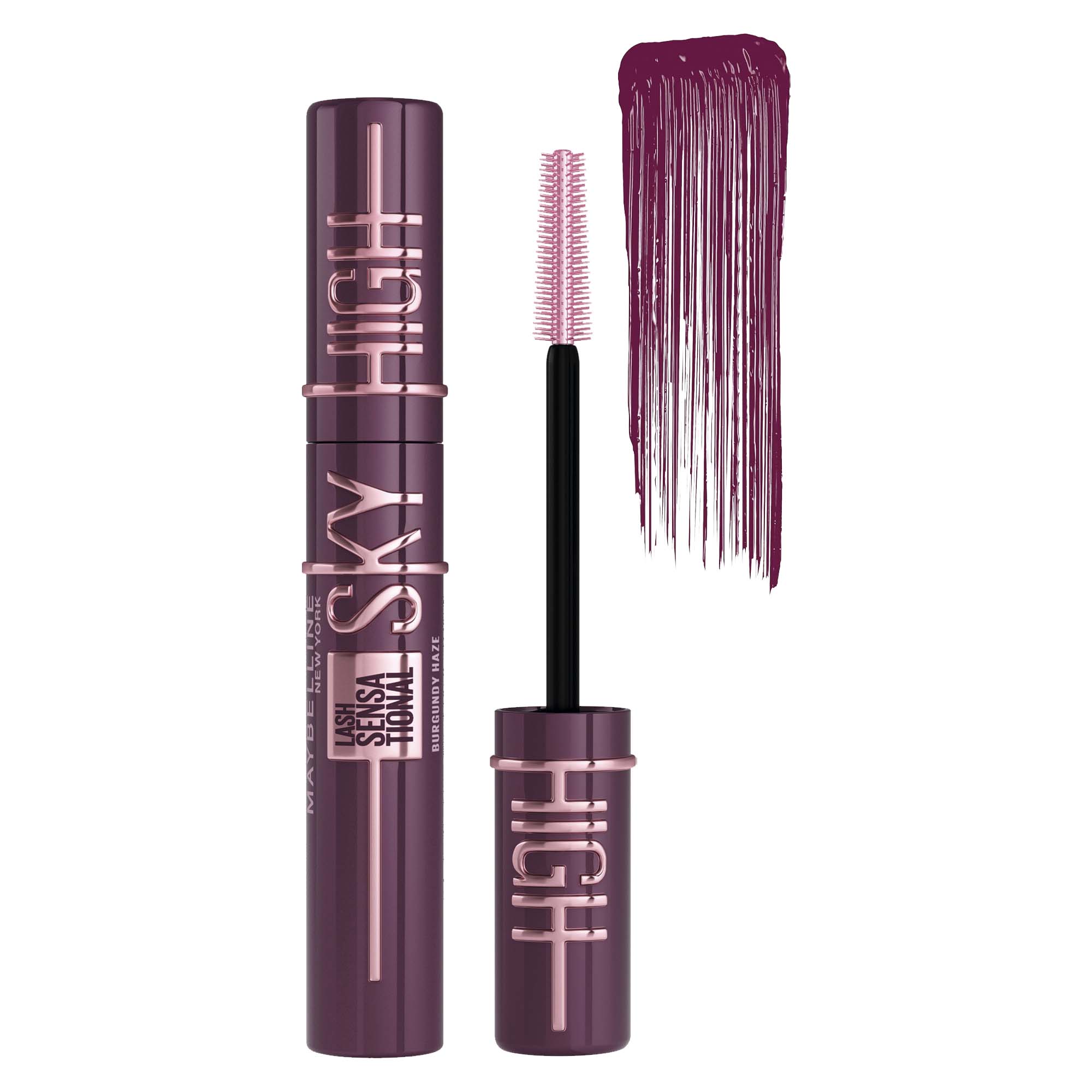 Maybelline Lash Sensational Sky High mascara Burguary haze