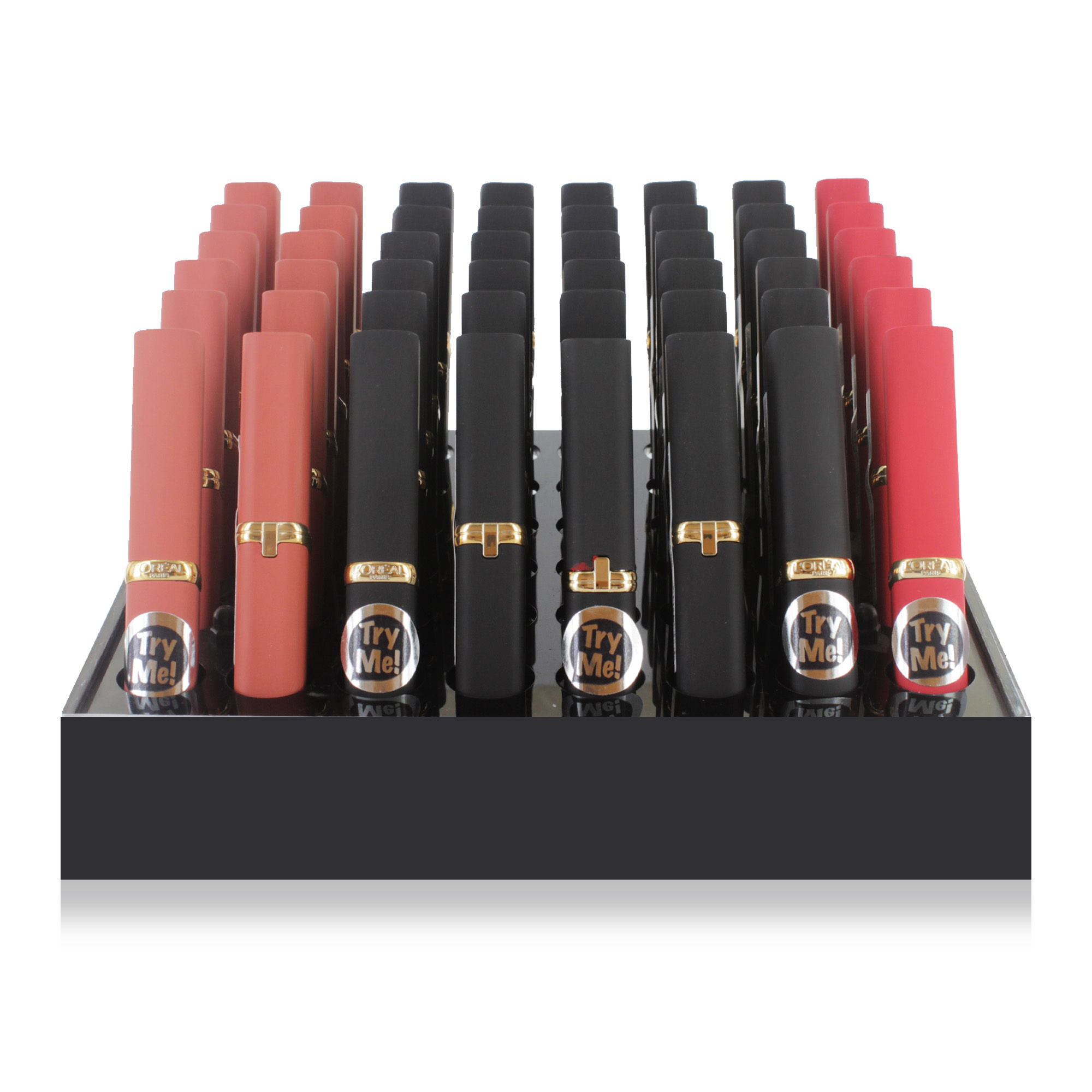 loreal COLOR RICHE INTENSE VOLUME matte lipstick disp x43(& 5 tester)