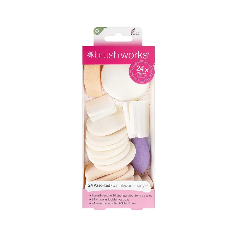 BRUSH WORKS ASSORTED MAKEUP SPONGES 52 56 273