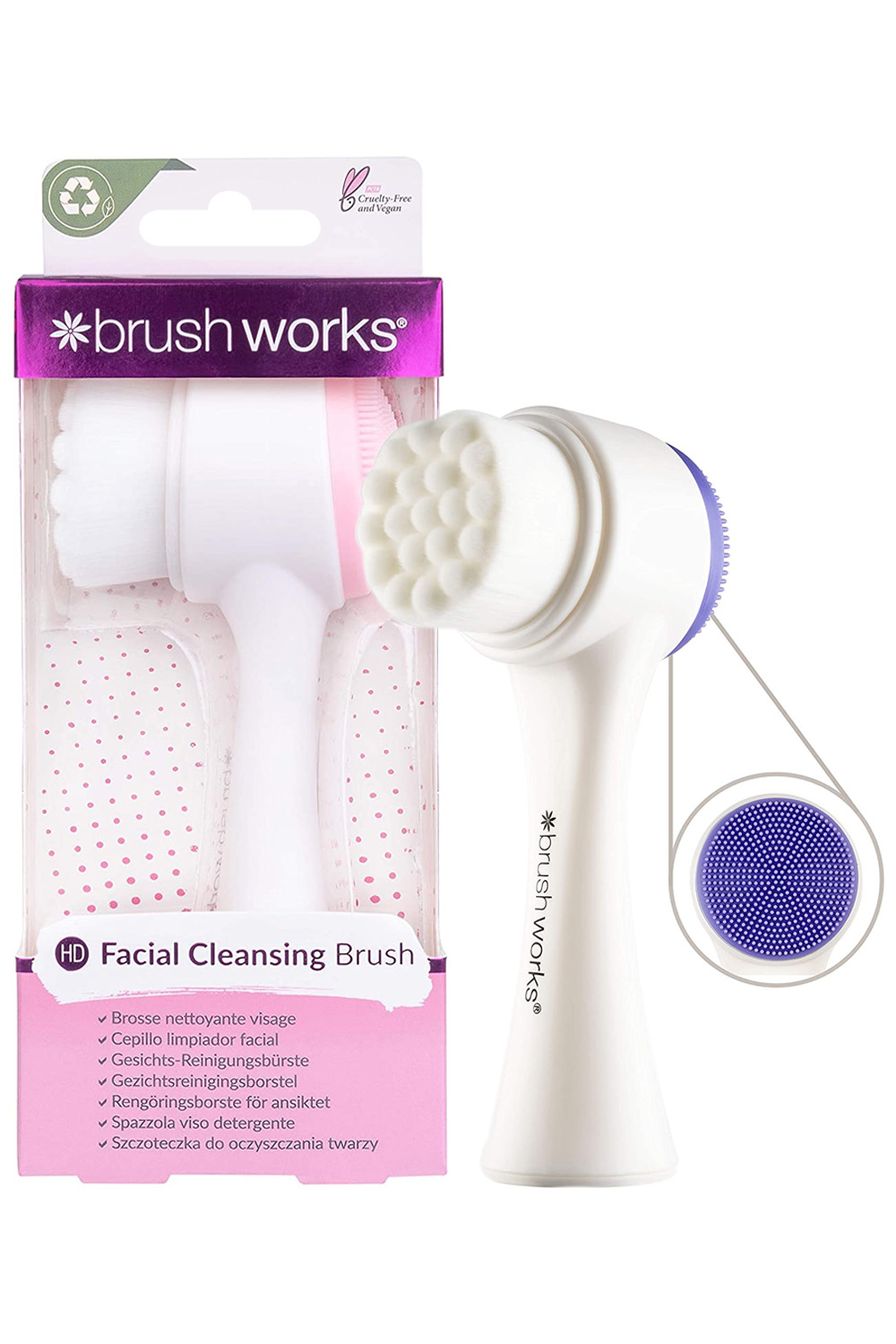 BRUSH WORKS HD FACIAL CLEANSING BRUSH 52 56 298