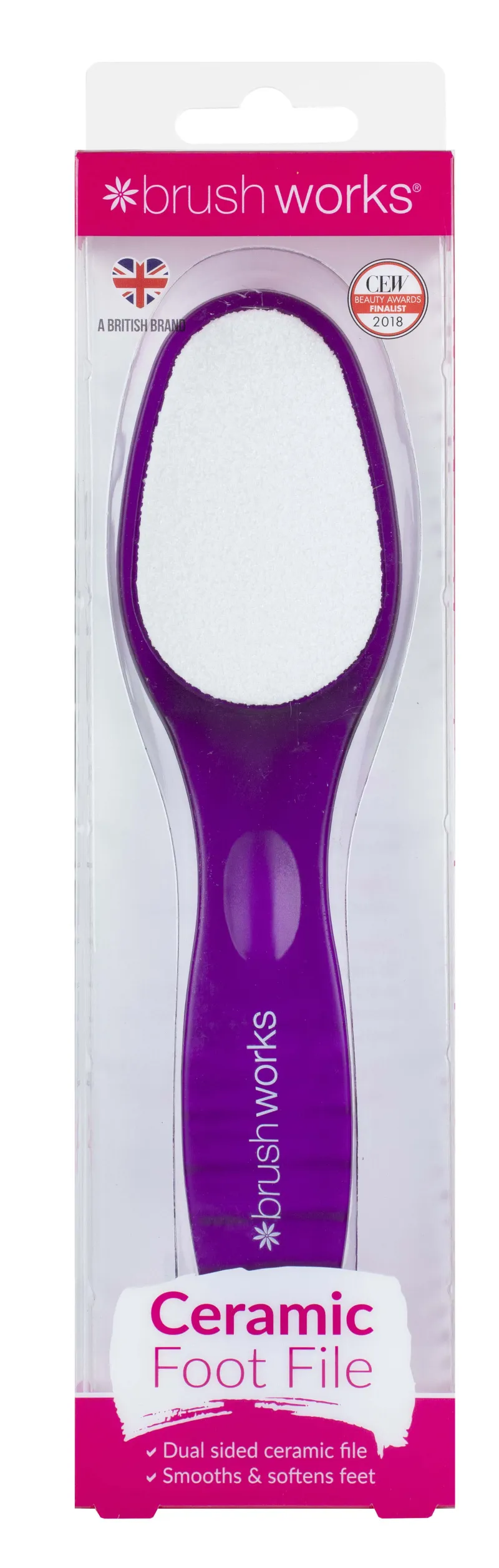 BRUSH WORKS CERAMIC FOOT FILE 52 56 258