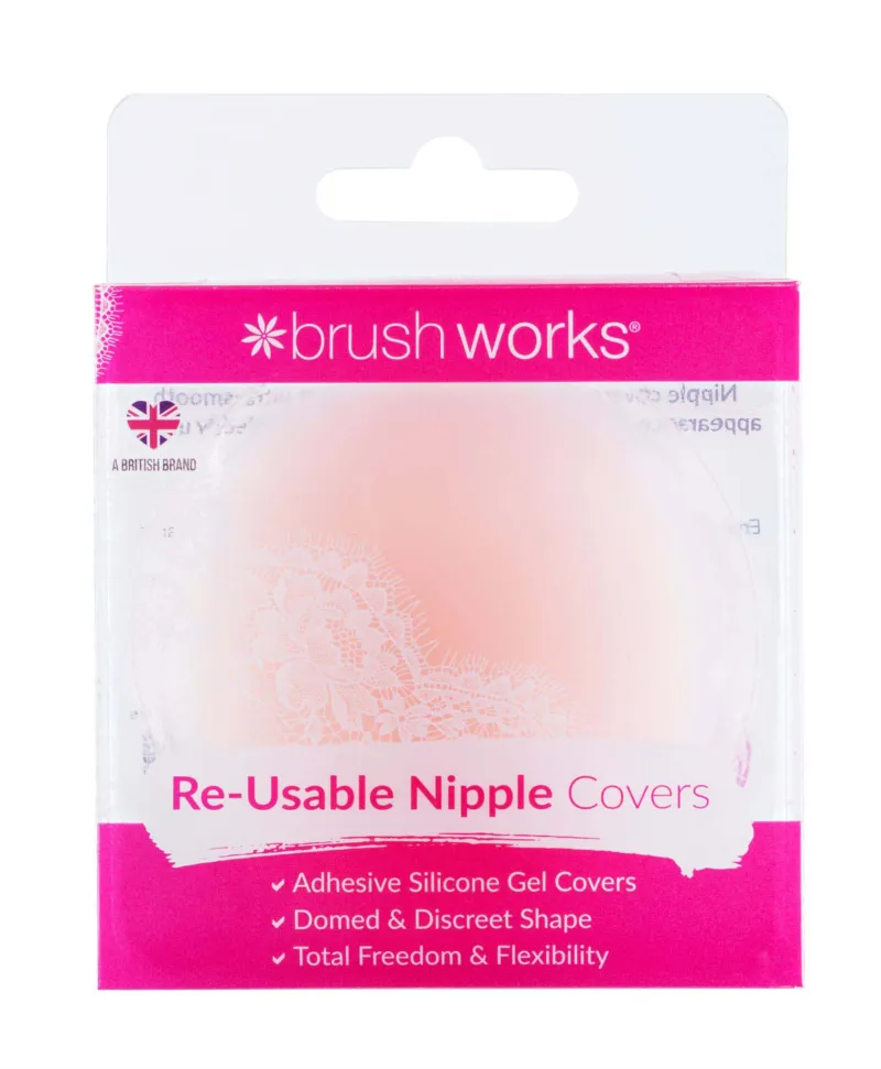 BRUSH WORKS SILICONE NIPPLE COVERS 52 56 279