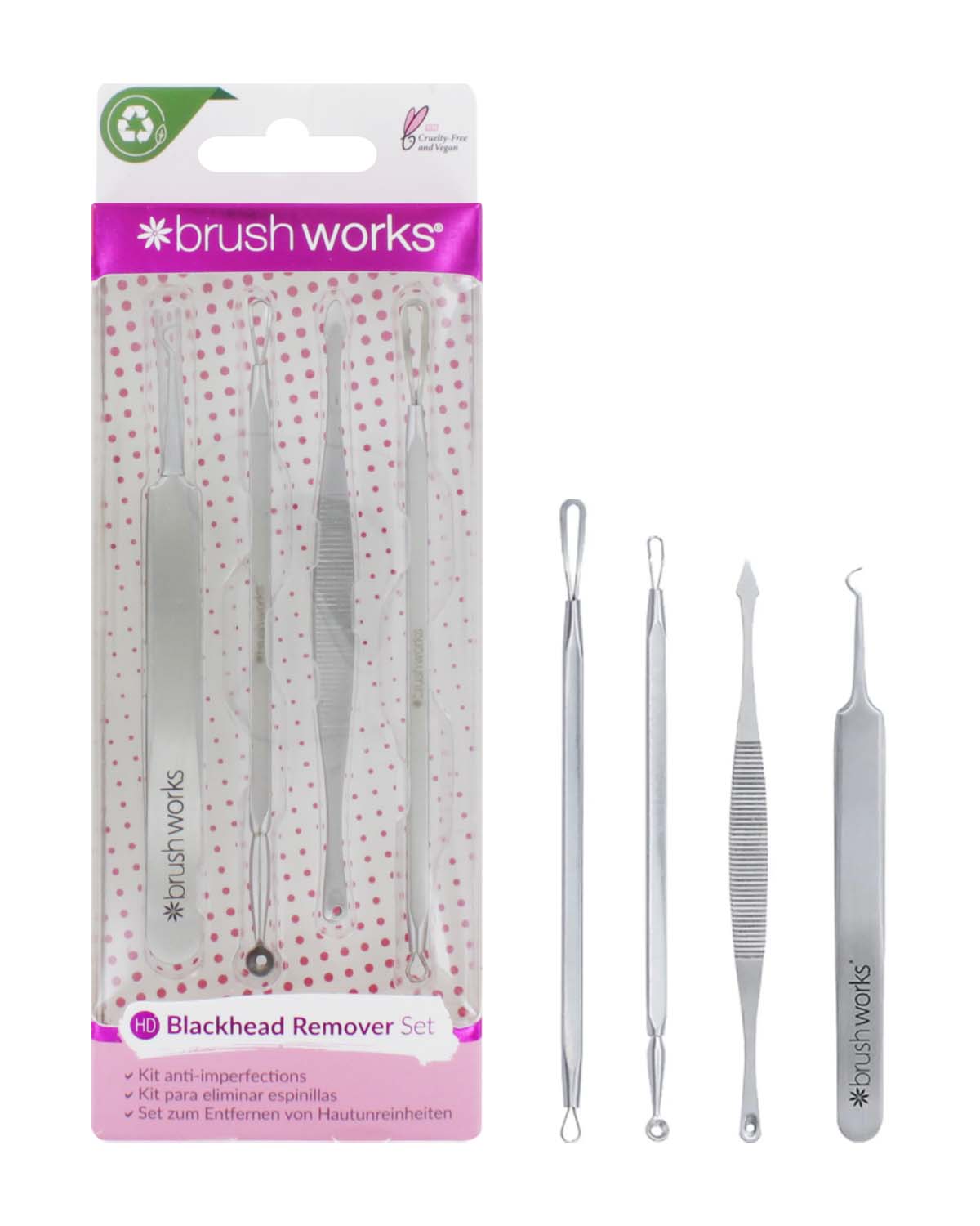 Brush works HD Blackhead & Blemish Remover set 52 56 280