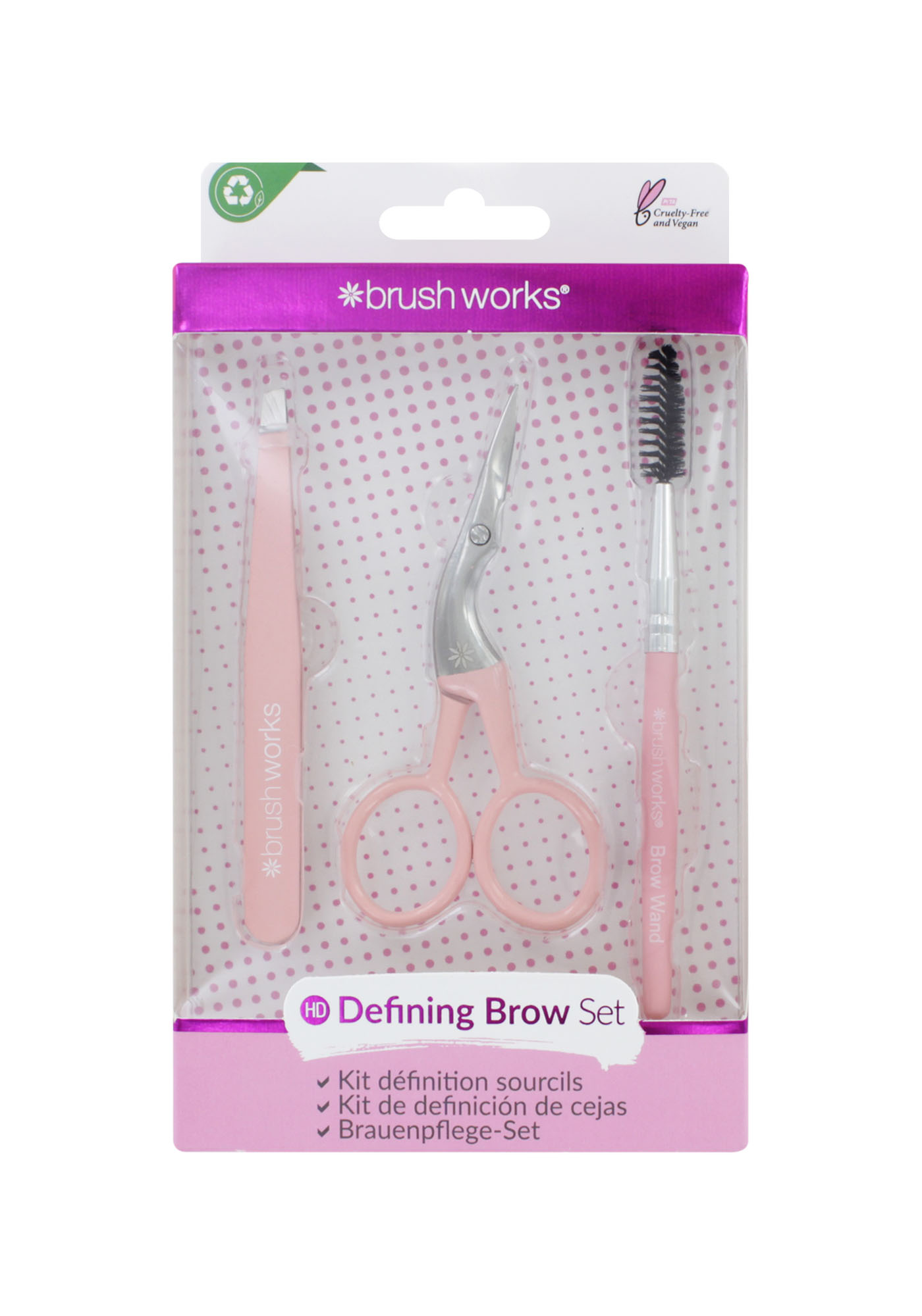 BRUSH WORKS DEFINING BROW SET