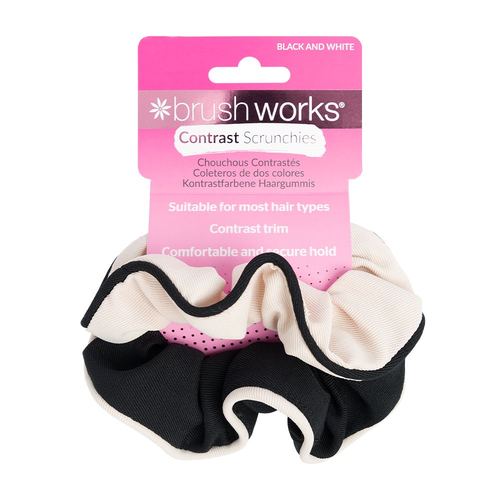 BRUSH WORKS CONTRAST SCRUNCHY 2s 52 56 552