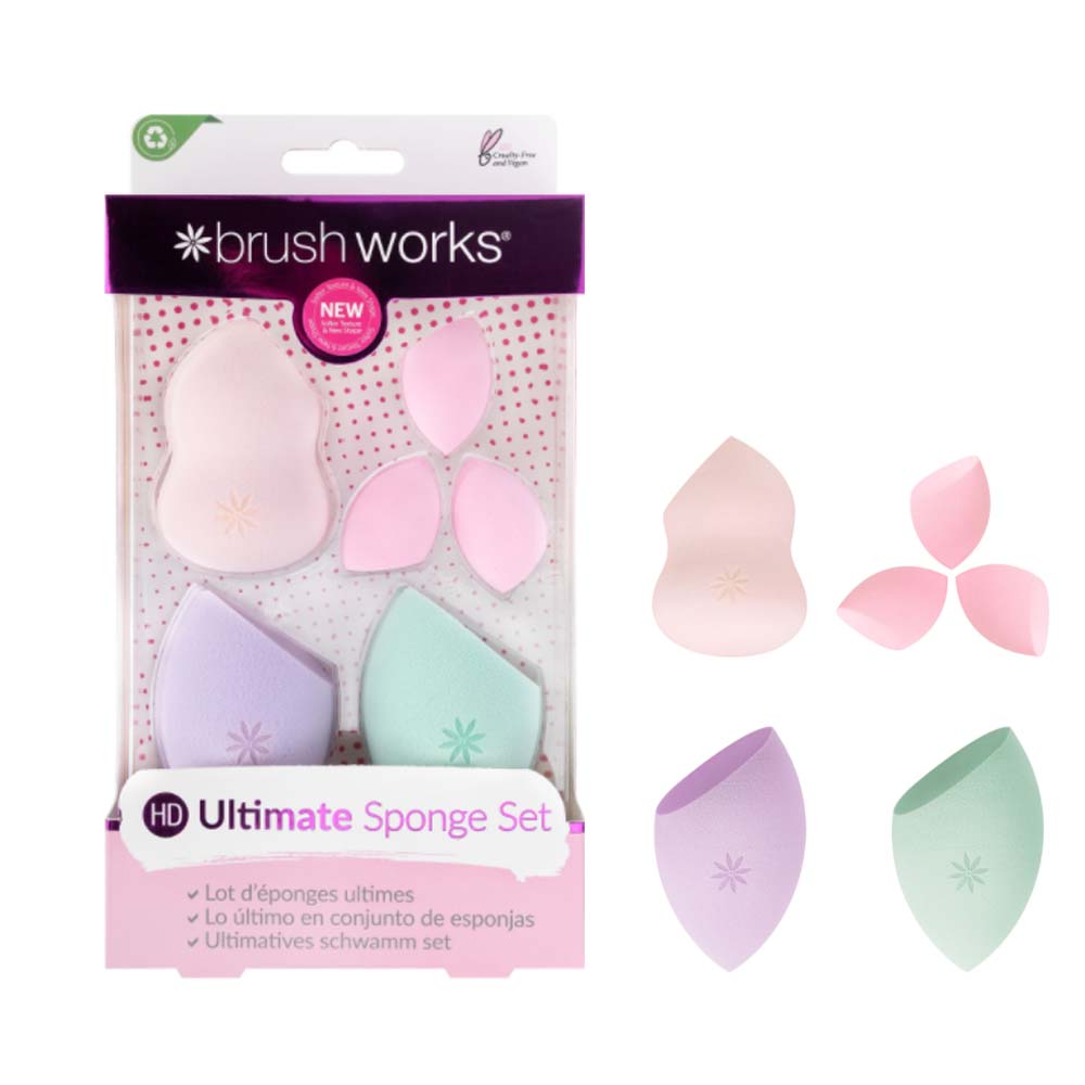 BRUSH WORKS ULTIMATE COMPLEXION SPONGE SET 52 56 038