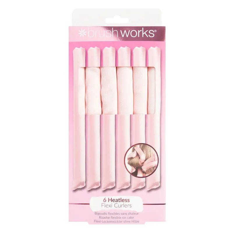 BRUSH WORKS HEATLESS FLEXI CURLERS 52 56 532