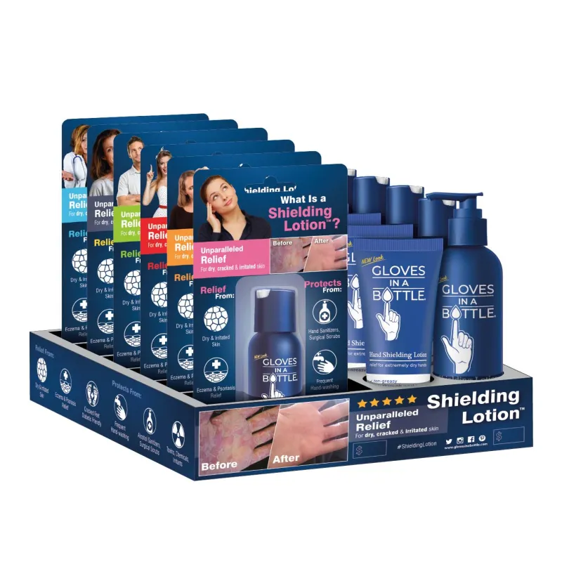 GLOVES IN A BOTTLE MIXED CDU 10 TUBES 100ml  & 6 Blister 60ml