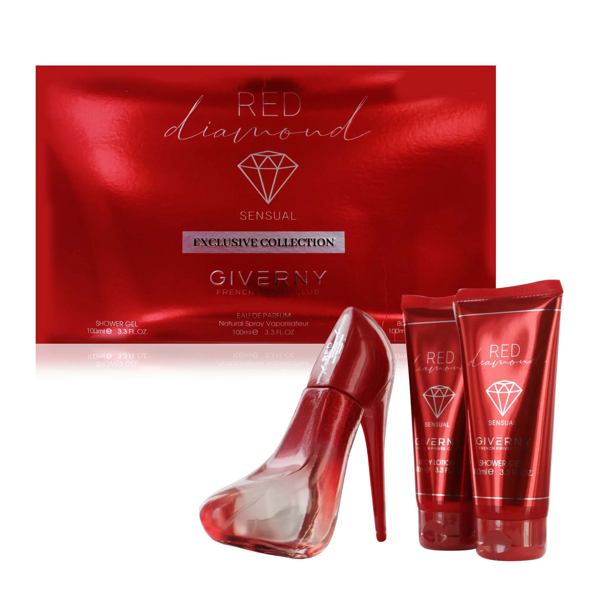 GIVERNY RED DIAMOND 3pce GIFT SET (si passione armani)