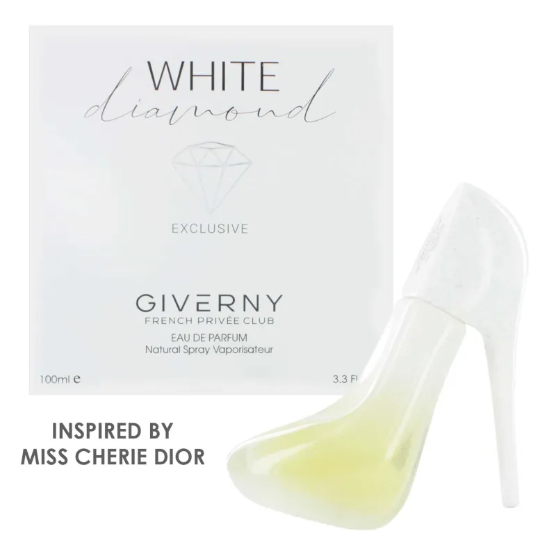 GIVERNY SHOE EDP 100ml WHITE DIAMOND(MISS DIOR CHERIE)