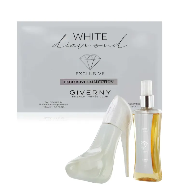 GIVERNY WHITE DIAMOND 2pce GIFT SET (MISS DIOR CHERIE)