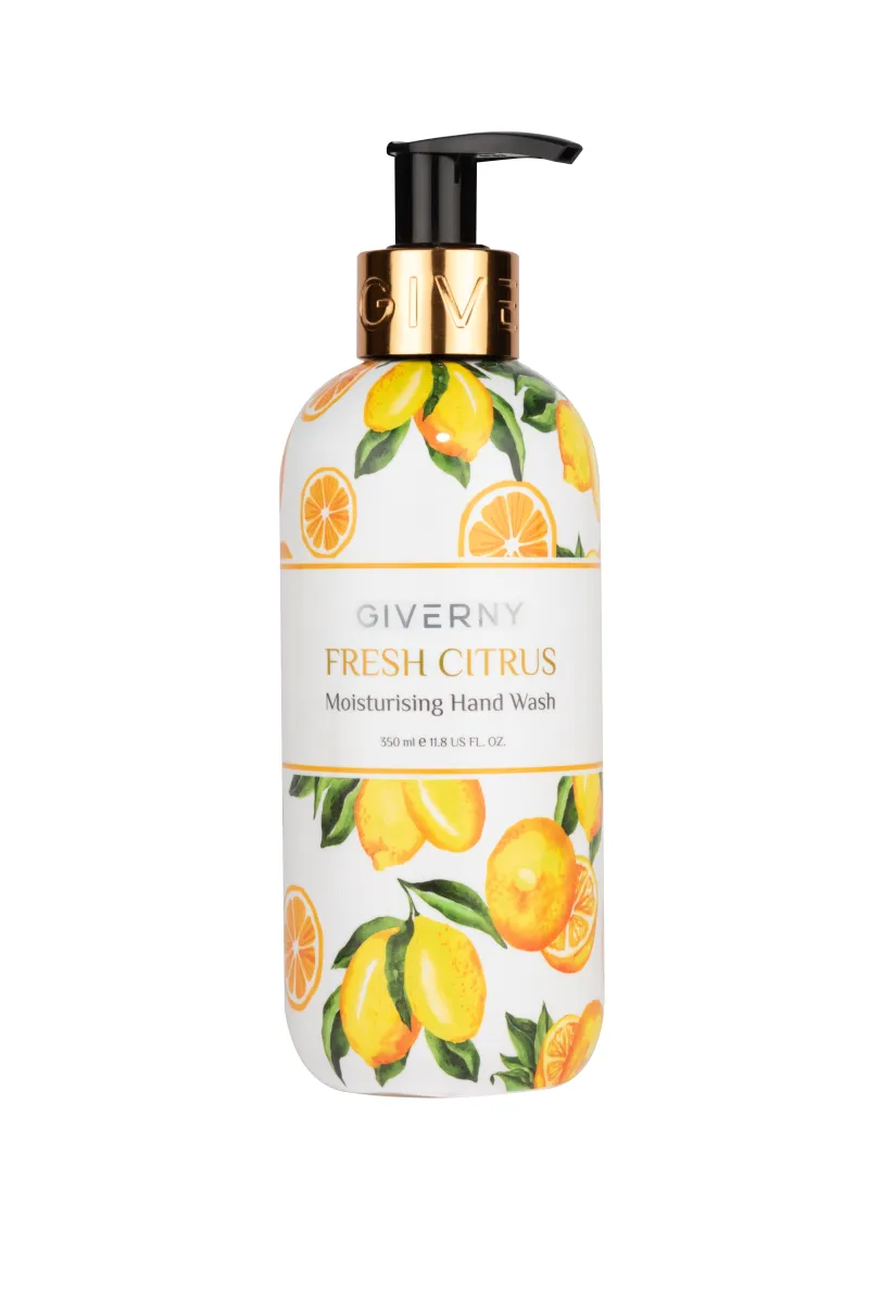 GIVERNY FRESH CITRUS HAND WASH SOAP 350ml