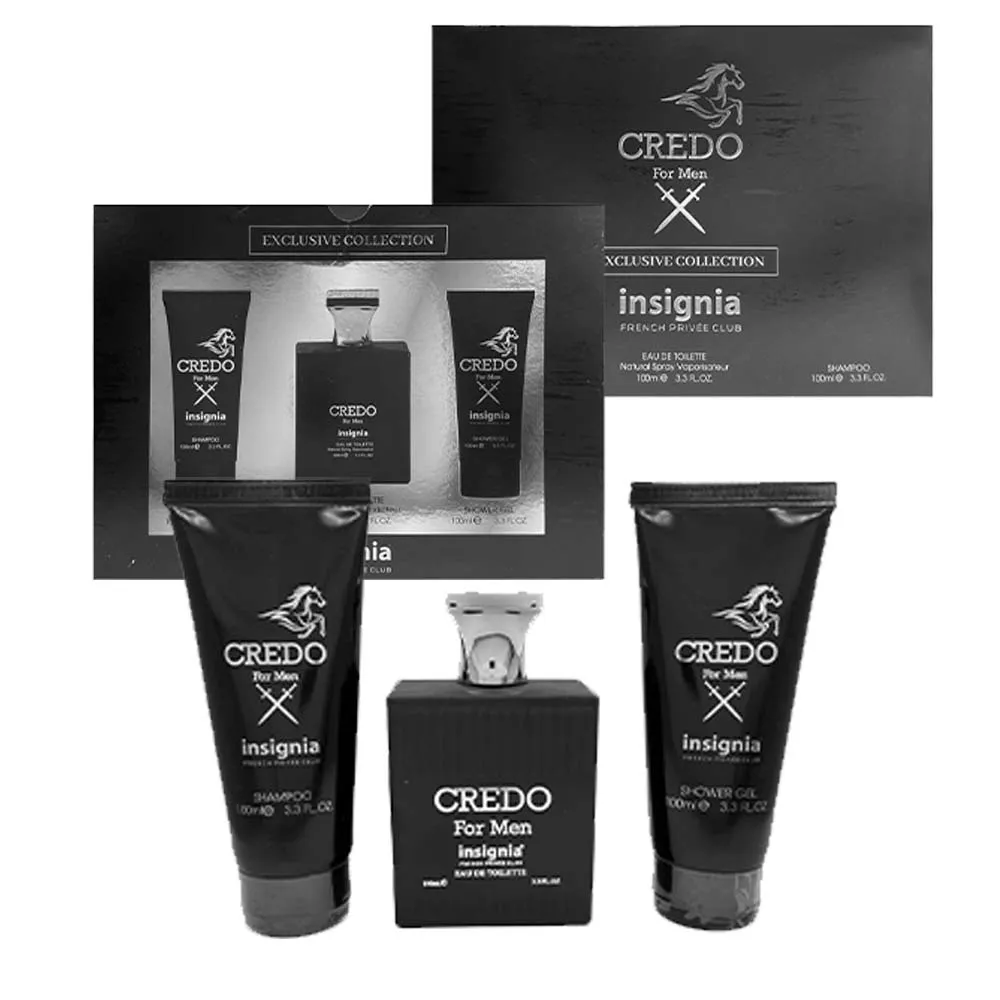 INSIGNIA CREDO MEN 3pce GIFT SET (SIMILAR TO AVENTUS CREED)