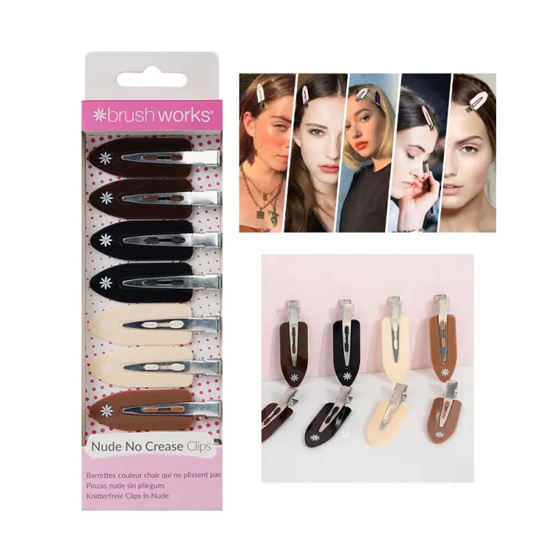 BRUSH WORKS NO CREASE CLIPS NUDE 52 56 441