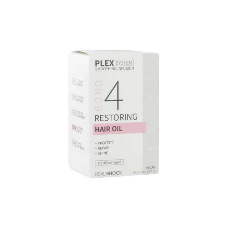 PLEX SYSTEM HEADSHOCK HAIR OIL NO.4 30ml