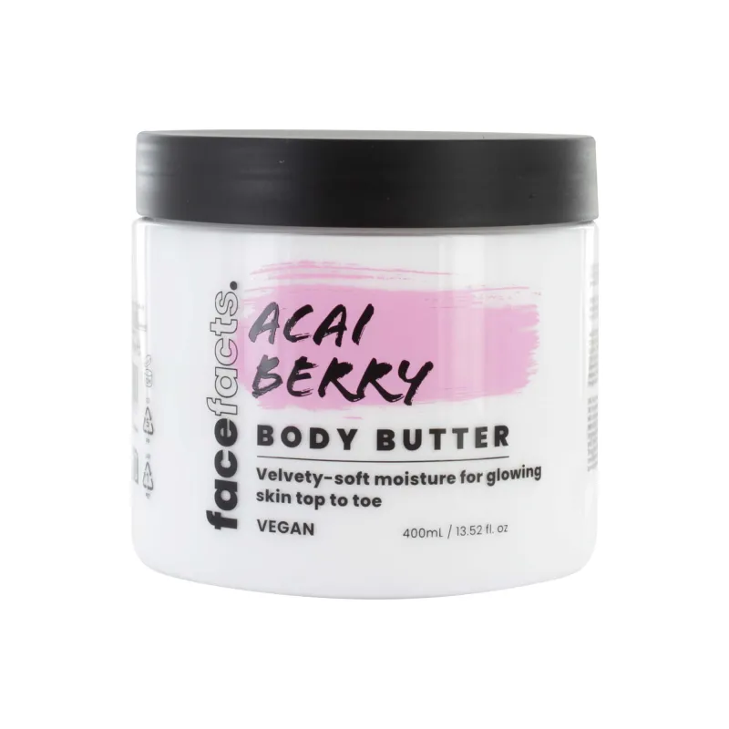 FACE FACTS BODY BUTTER ACAI BERRY 400g