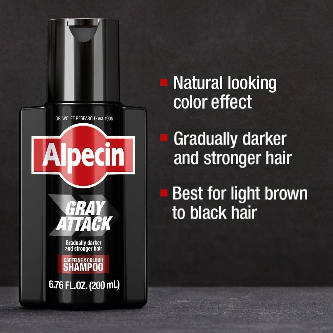 ALPECIN GREY ATTACK SHAMPOO 200ml
